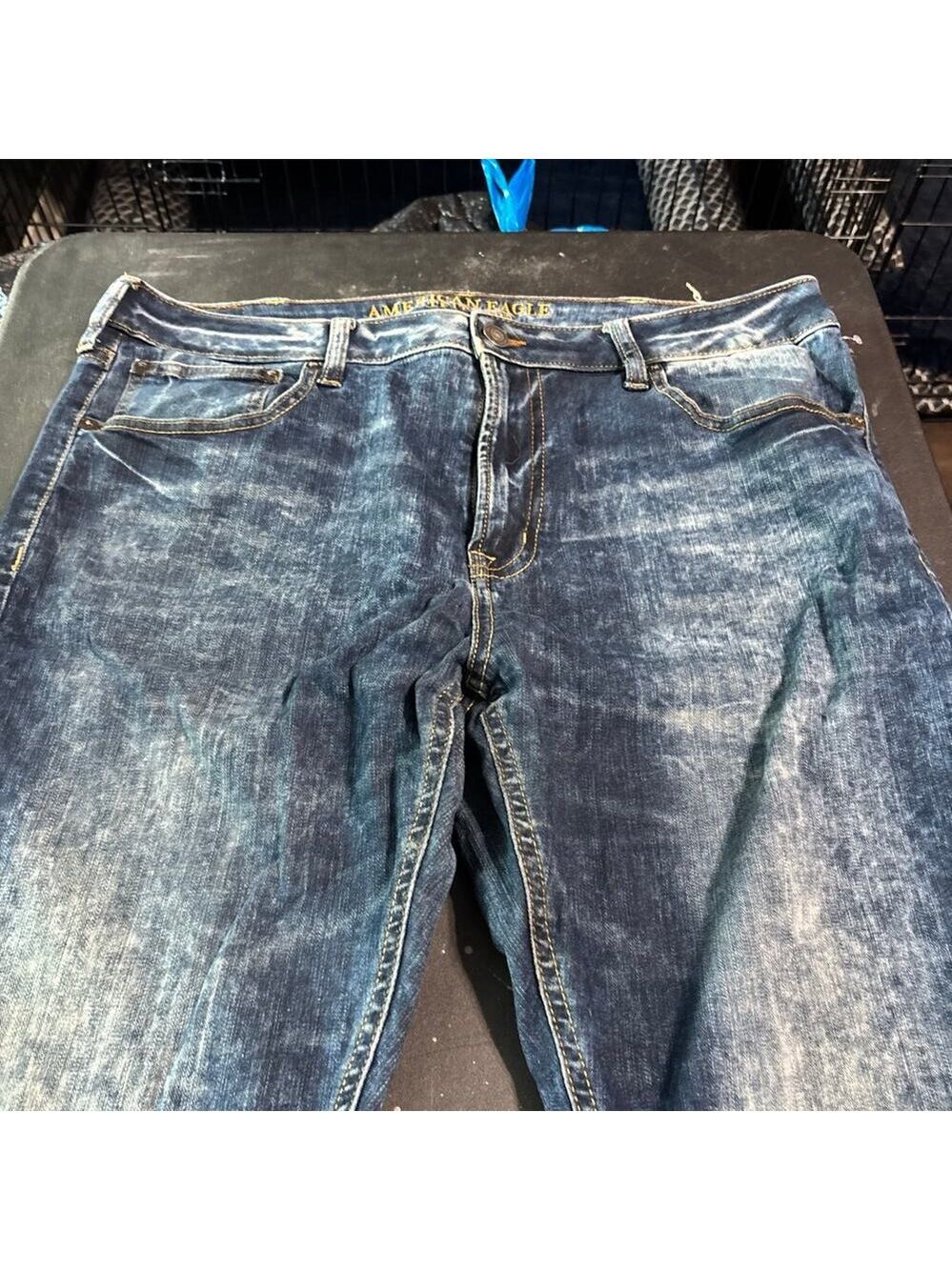 Men’s American Eagle 38/33 super skinny jeans - Picture 5 of 8